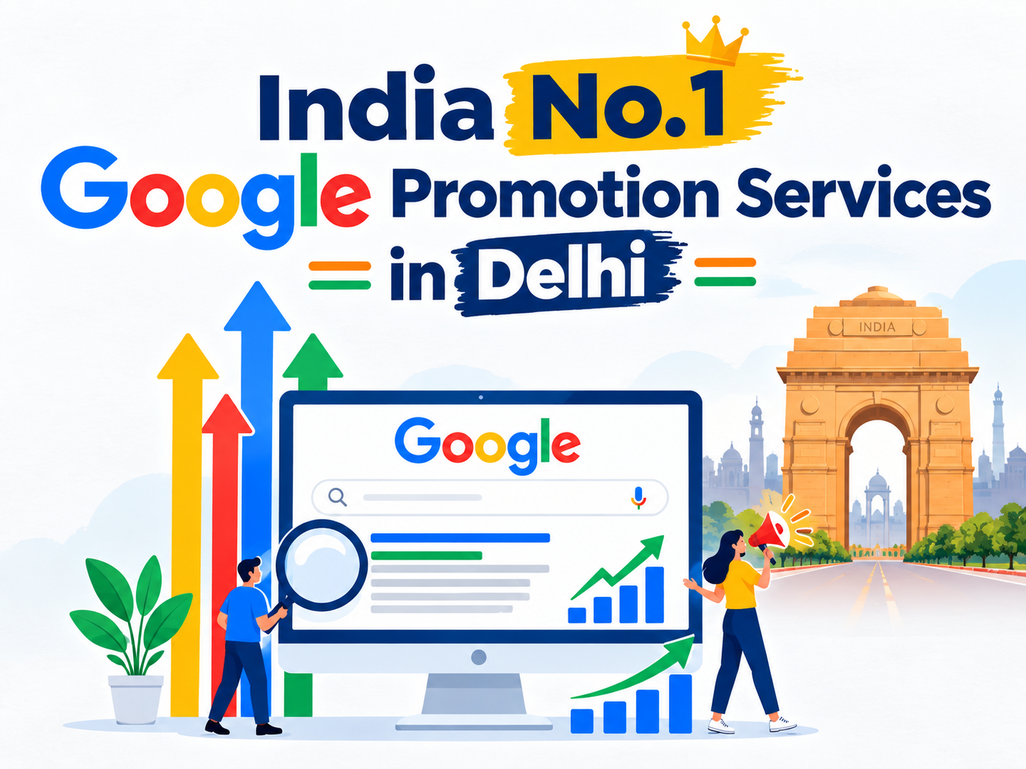 India no 1 google promotion services in Delhi
