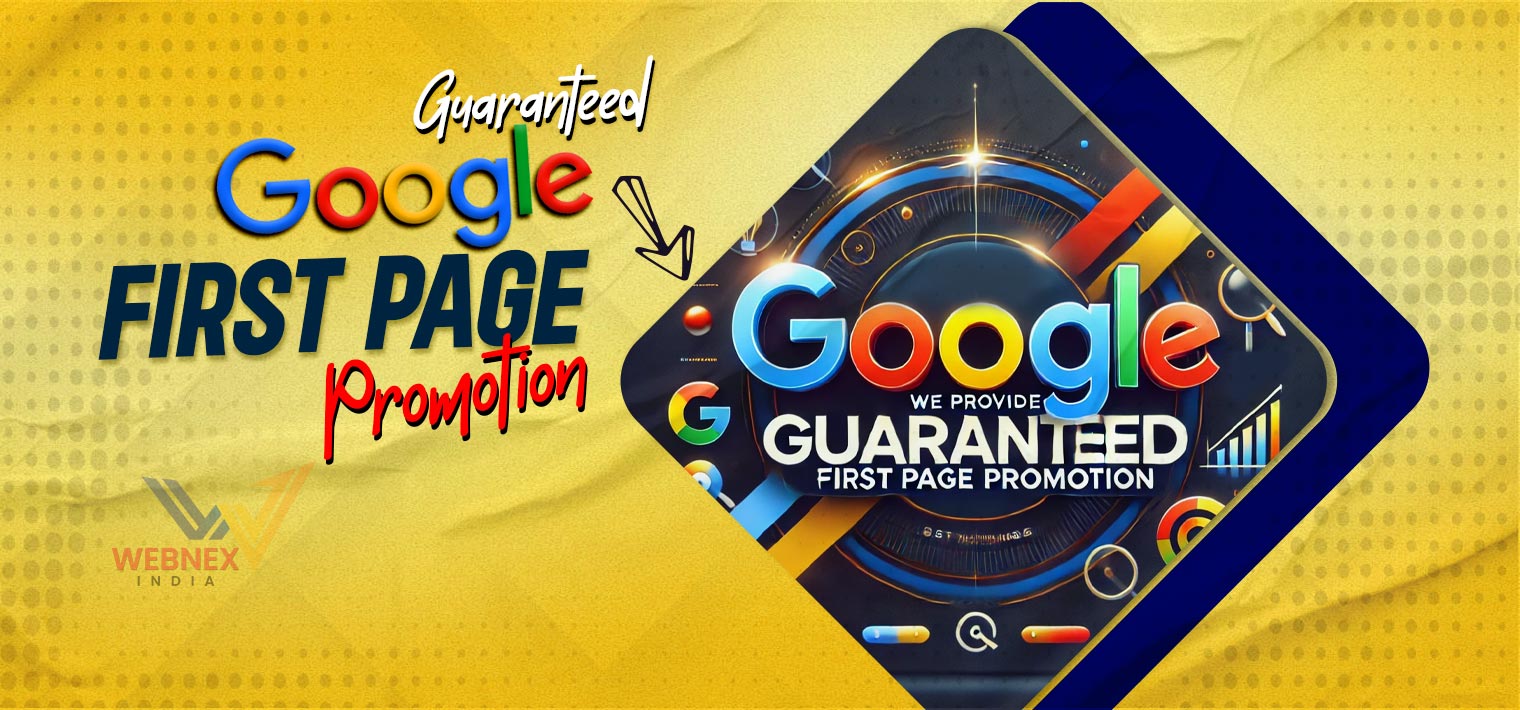 Google First Page Promotion Services